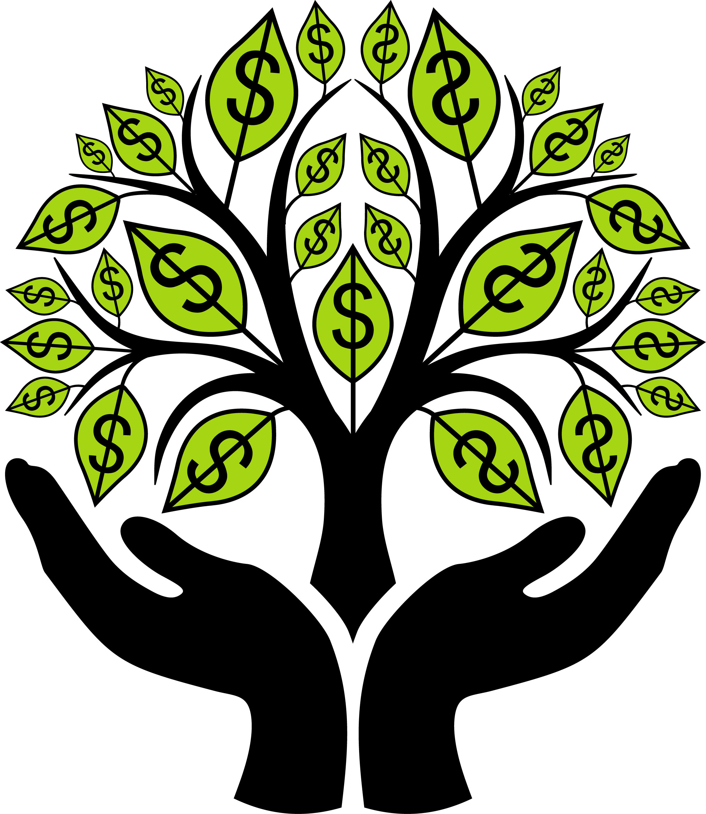 free clip art money tree - photo #2
